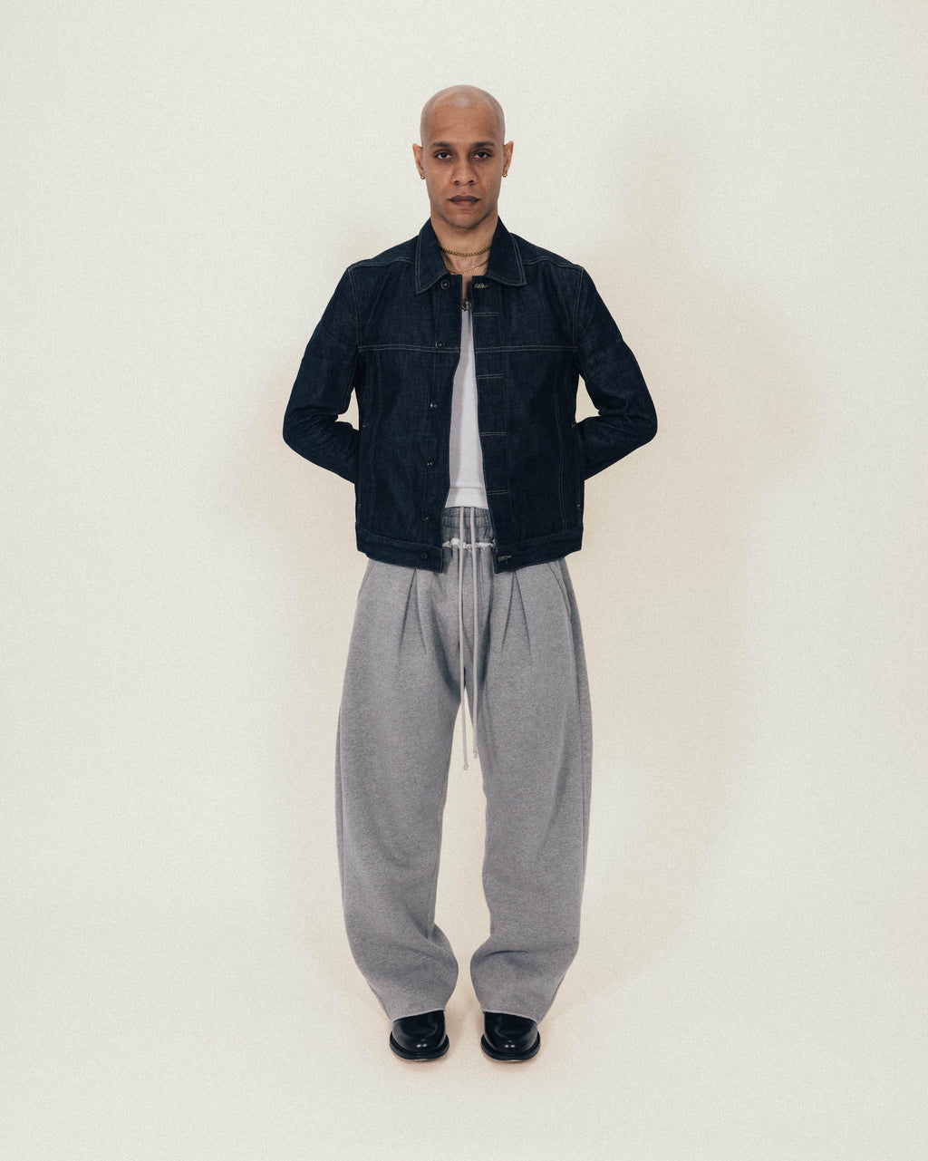 Pleated jogger pant